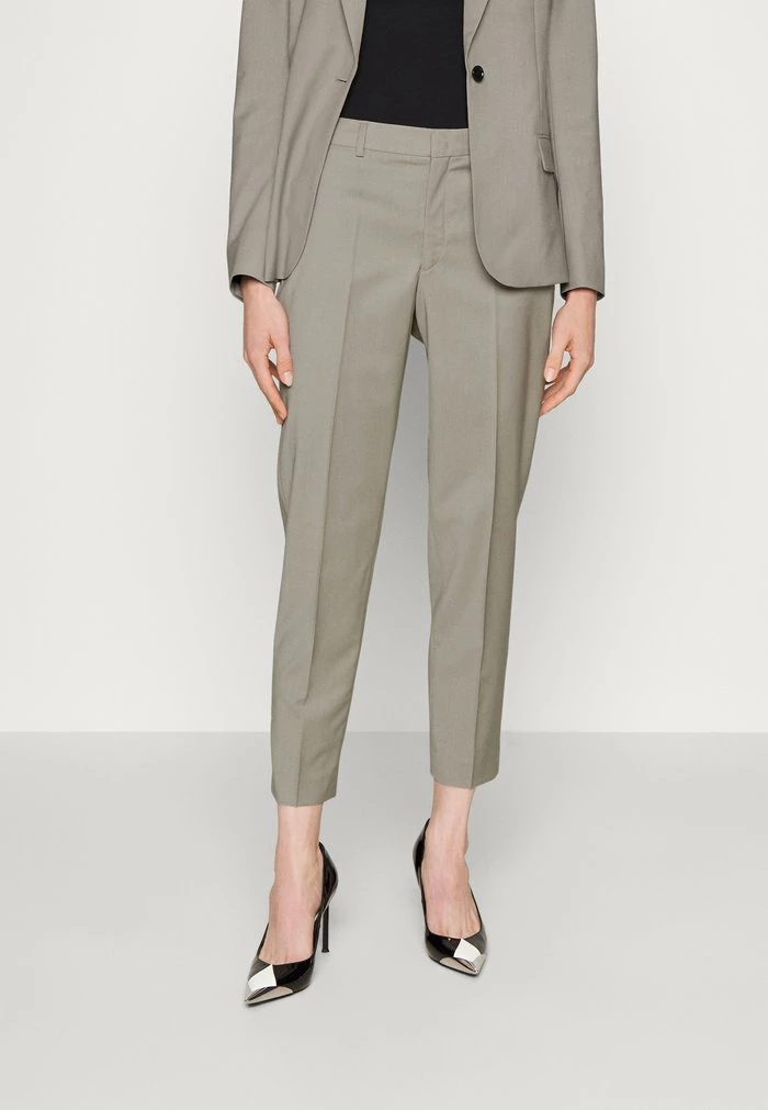 Filippa K EMMA CROPPED COOL TROUSER - Trousers - Grey 3 Filippa K EMMA CROPPED COOL TROUSER - Trousers - Grey