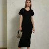 Filippa K REYNA DRESS - Jersey Dress - Black -Filippa K shop a49b72d199c6405e8d52cff5e544610f