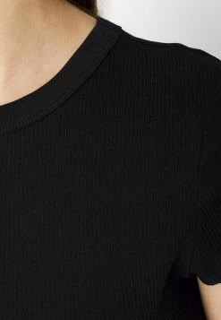 Filippa K TEE - Basic T-shirt - Black -Filippa K shop ab5dbdf2aa88456992ea1cd9fc67c21d