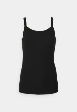 Filippa K FINE SINGLET - Top - Black -Filippa K shop af046a6b45014e7aba69c81568d6d2ec