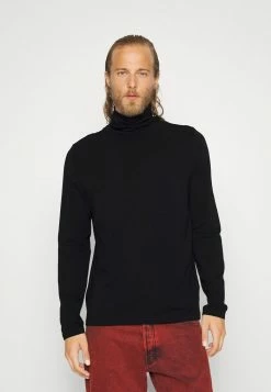 Filippa K TOM ROLLER NECK - Long Sleeved Top - Black