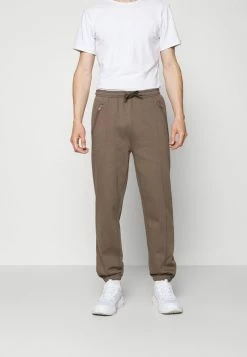 Filippa K TRACK PANT - Tracksuit Bottoms - Dark Taupe