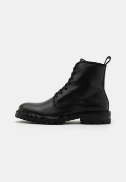 Filippa K JOHN LACE UP BOOT - Lace-up Ankle Boots - Black