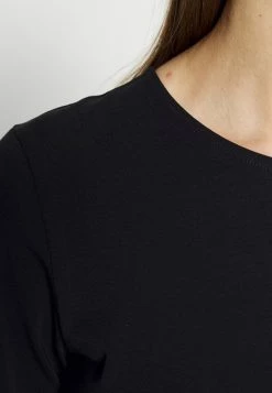 Filippa K ELBOW SLEEVE - Basic T-shirt - Navy -Filippa K shop bb87a3fd2b4c4815b57715203c2b837d