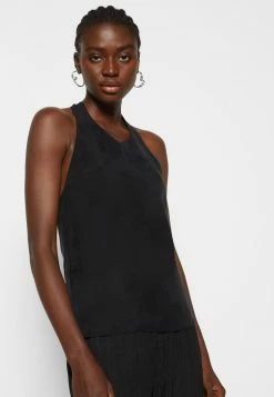 Filippa K TACI BLOUSE - Top - Black -Filippa K shop bc91d70dd0b04a9cbcbedd86ed417afc