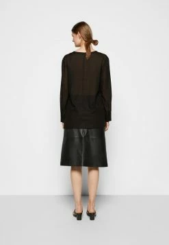 Filippa K LILJA BLOUSE - Tunic - Black -Filippa K shop be904116518f4c01bf238d66829c878d