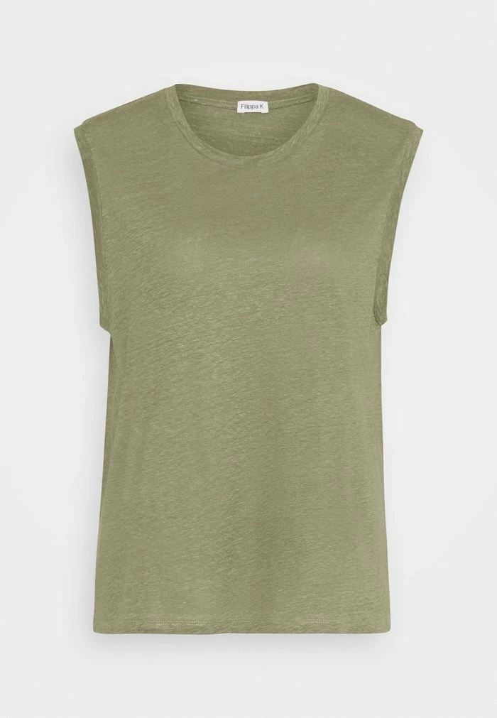 Filippa K MUSCLE TANK - Top - Mist Green 8 Filippa K MUSCLE TANK - Top - Mist Green - Image 6