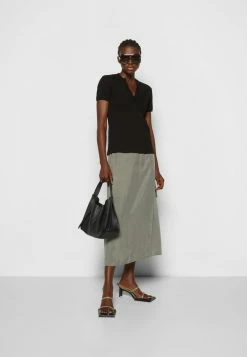 Filippa K POLO TEE - Print T-shirt - Black -Filippa K shop d339de4287ec47a4b383acdc78e23d6d