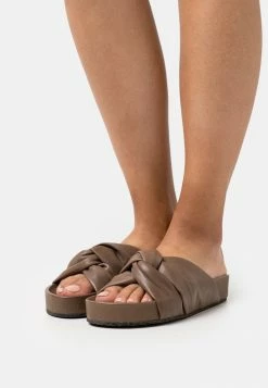 Filippa K BREA PLATFORM - Mules - Grey Taupe