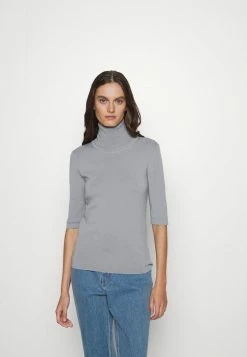 Filippa K ELBOW SLEEVE - Basic T-shirt - Fog Blue -Filippa K shop d64ebc905a62469187a96397bfdee57b