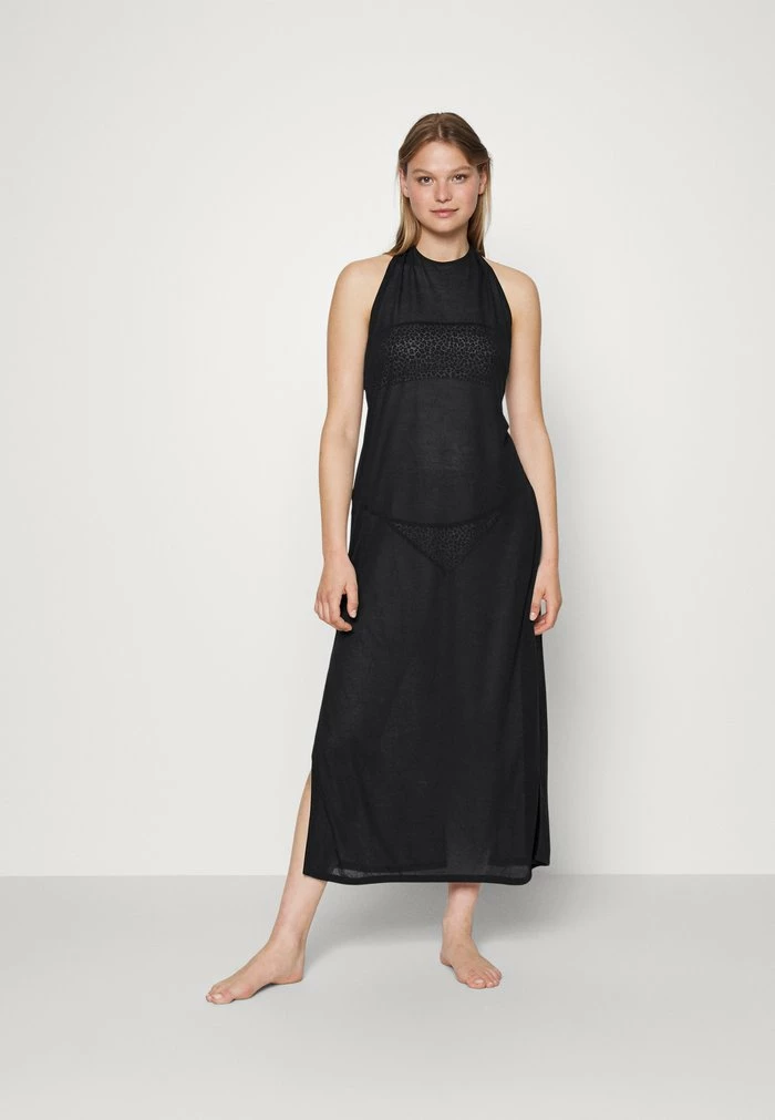 Filippa K BEACH HALTER DRESS - Beach Accessory - Black 3 Filippa K BEACH HALTER DRESS - Beach Accessory - Black