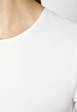 Filippa K ELBOW SLEEVE - Basic T-shirt - White -Filippa K shop dc0dc6f60f0a480cad02d0f5eb5a35d2