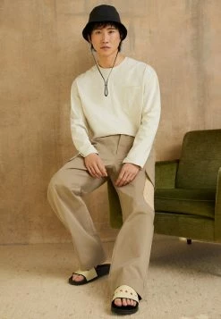 Filippa K M. BRUSHED - Long Sleeved Top - Ivory