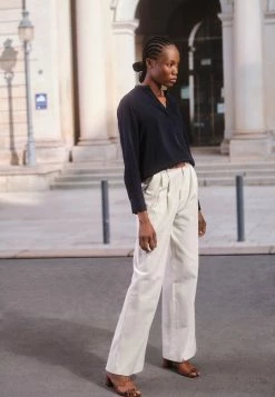 Filippa K DARCEY TROUSER - Trousers - Ivory