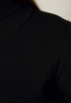 Filippa K ELBOW SLEEVE - Basic T-shirt - Black -Filippa K shop eb654831288644a6a216de7ce503b70a