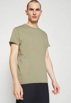 Filippa K ROLL NECK TEE - Basic T-shirt - Sage Green