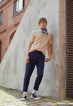 Filippa K TERRY TROUSER - Trousers - Navy