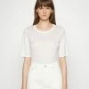 Filippa K ELENA TEE - Basic T-shirt - White -Filippa K shop ed12e8af112f4dfba2f93451423cf9c8