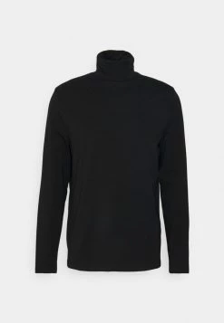Filippa K TOM ROLLER NECK - Long Sleeved Top - Black -Filippa K shop f0497c938ee946ee9b1bf61ca4059bde