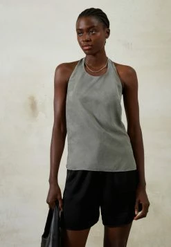 Filippa K TACI BLOUSE - Top - Mist Green