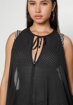 Filippa K BEACH RACERBACK KAFTAN - Beach Accessory - Black -Filippa K shop f1740e1b3fa04b42a262390d89a3691f