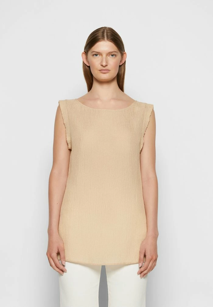 Filippa K FLORI BLOUSE - Top - Dune Beige 5 Filippa K FLORI BLOUSE - Top - Dune Beige - Image 3