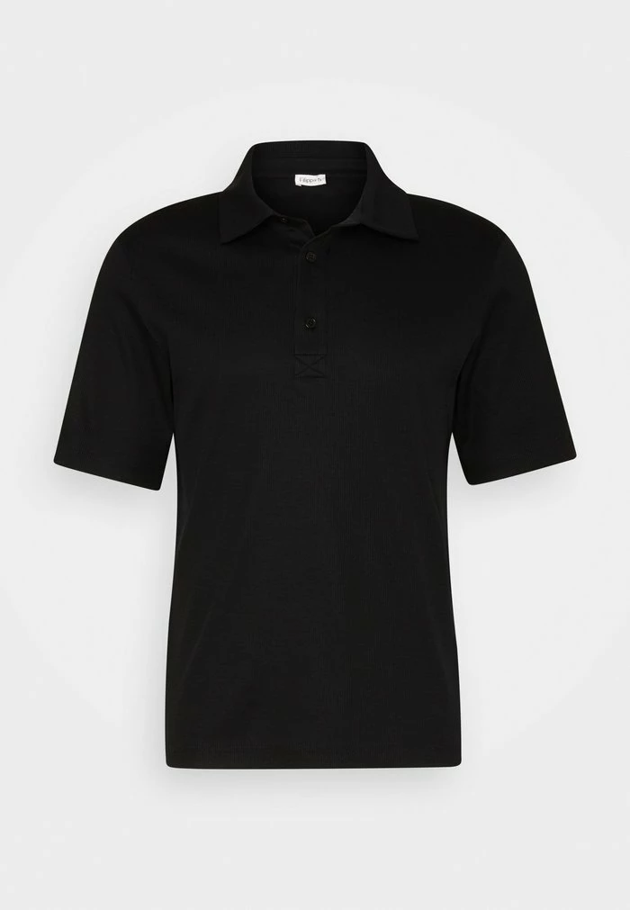 Filippa K TEE - Polo Shirt - Black 4 Filippa K TEE - Polo Shirt - Black - Image 2