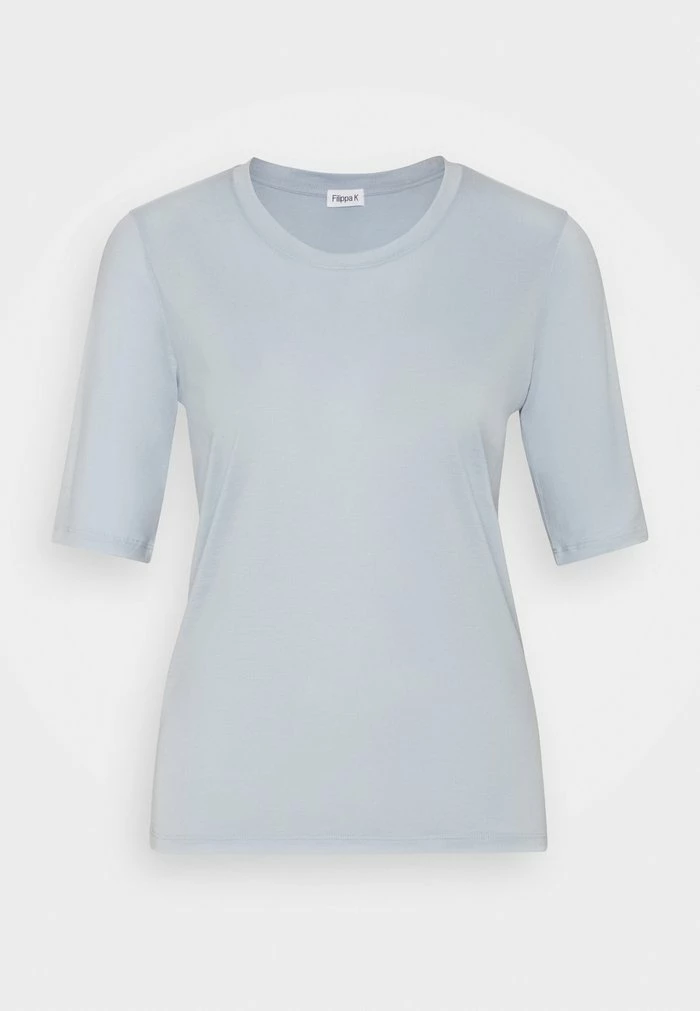 Filippa K ELENA TEE - Basic T-shirt - Cloud Blue 8 Filippa K ELENA TEE - Basic T-shirt - Cloud Blue - Image 6