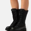 Filippa K LAURYN HIKER BOOT - Lace-up Boots - Black -Filippa K shop fd4d82f8f3f8452ba91b4c9d6b163b32